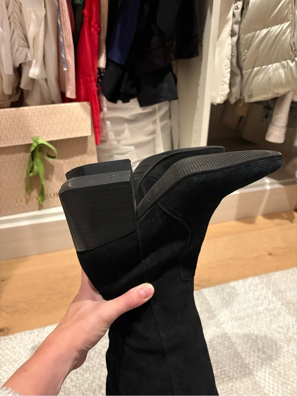 Blondo Women’s Black Knee-High Suede Boots
